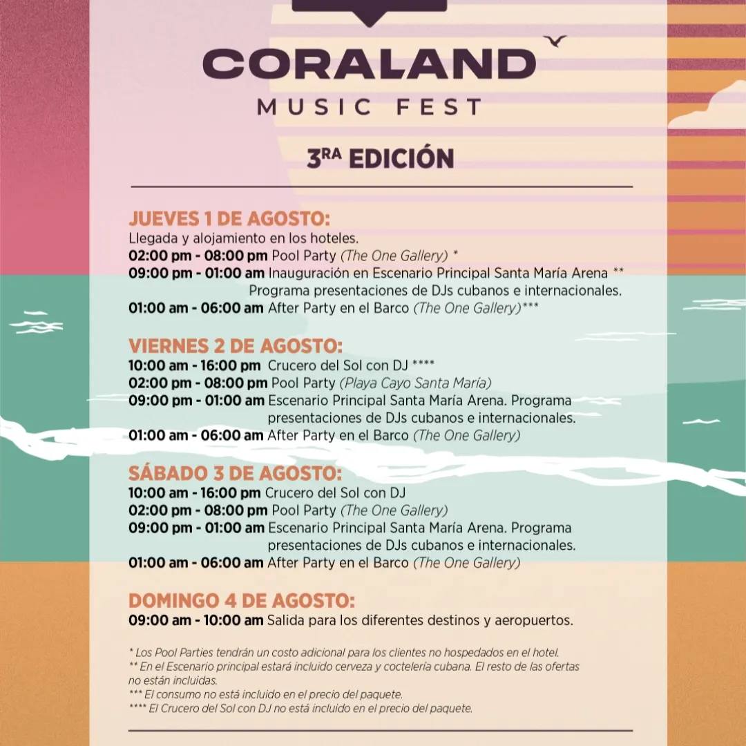 Programa CORALAND MUSIC FEST